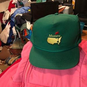The masters hat vintage made in USA adjustable absolutely awesome